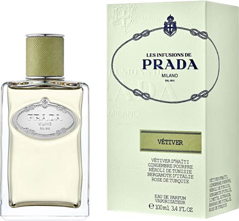 prada vetiver 100ml eau de toilette|infusion de vetiver review.